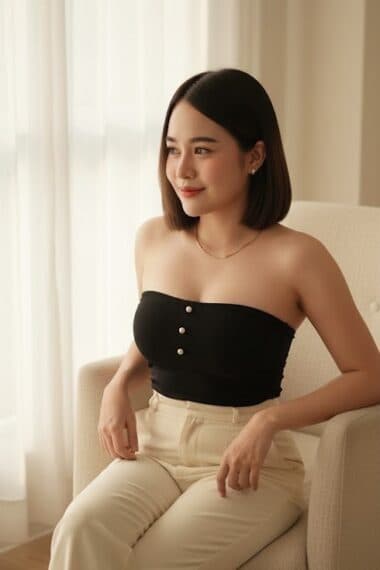 Girl NOEY – trusted companion for private massage experiences in JB Town 5.