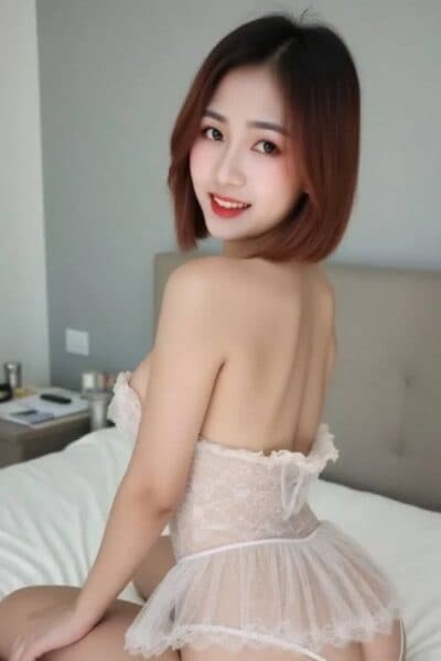 Girl NANO posing gracefully – available for massage companionship in JB Town 4.