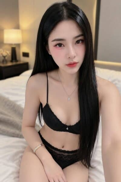 Girl ALITAR posing gracefully – available for massage companionship in Nusa Bestari 1.